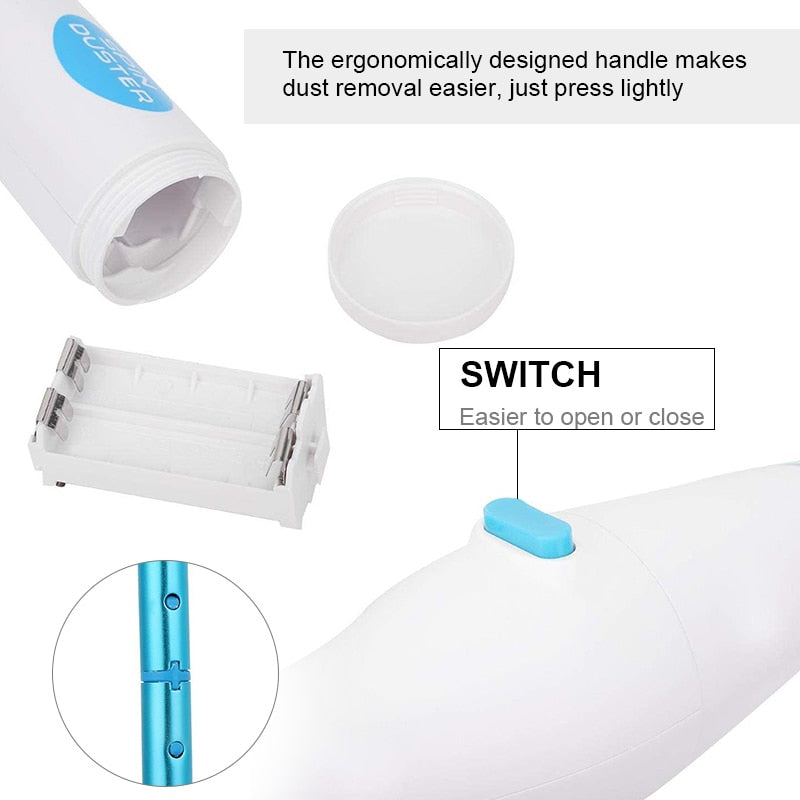 Acti-dust - Brosse anti-poussière électrique