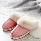 Alex - Chaussons en fausse fourrure