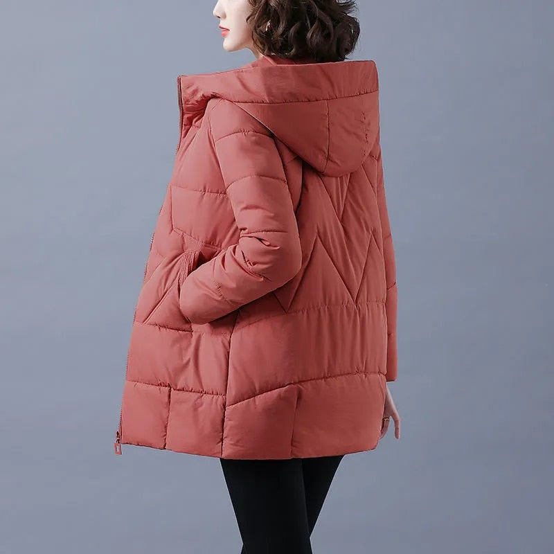 Fanny - Parka courte à capuche