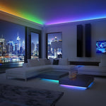 Bande LED flexible connectée