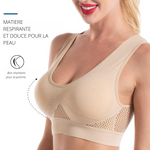 Brassière respirante sans couture