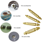 Extracteur de vis endommagée