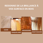1 ACHETÉ = 1 OFFERT ! Cire d'abeille naturelle rénovatrice de bois