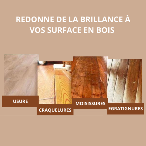 1 ACHETÉ = 1 OFFERT ! Cire d'abeille naturelle rénovatrice de bois