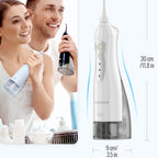 Irrigateur buccal à pression variable avec réservoir d'eau