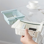 Lot de 2 paniers de rangement extensible pour réfrigérateur
