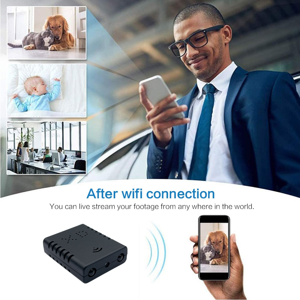 Mini caméra WiFi Full HD