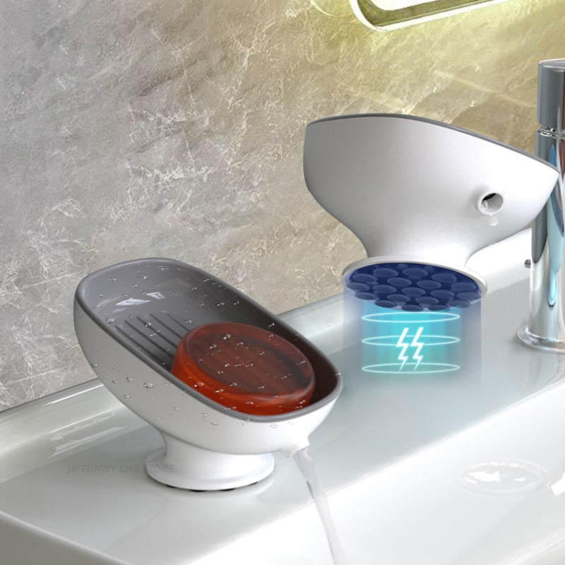 NOUVEAU - Porte savon hygiène+ avec ventouses puissantes
