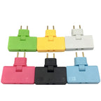 Lot de 2 extensions prises rotatives gain de place