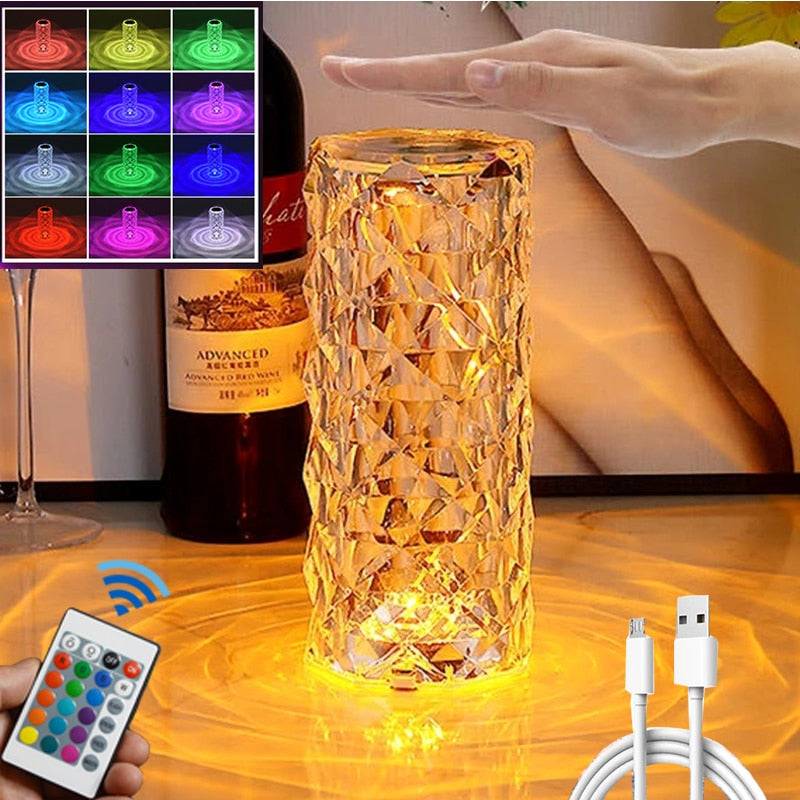 Lampe USB Cristal MAGIQUE