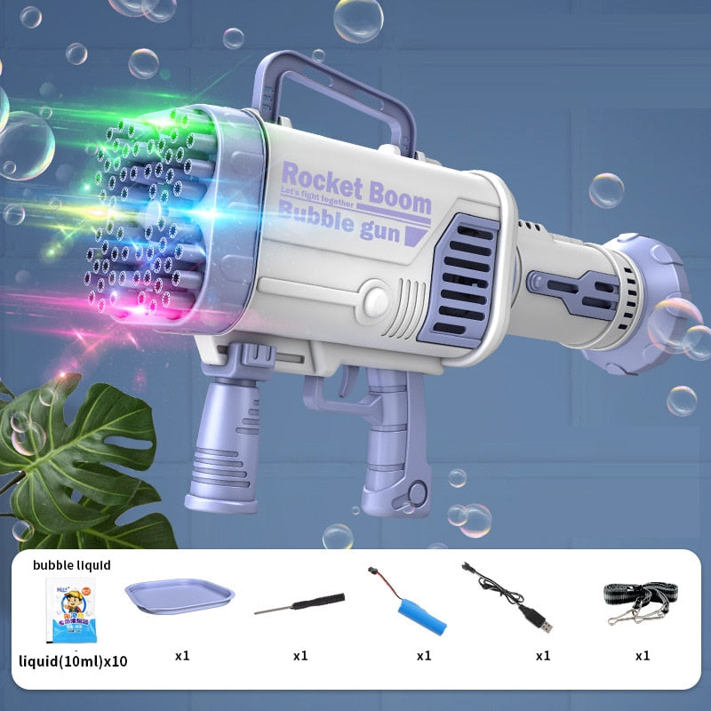 Bubble gun à LED