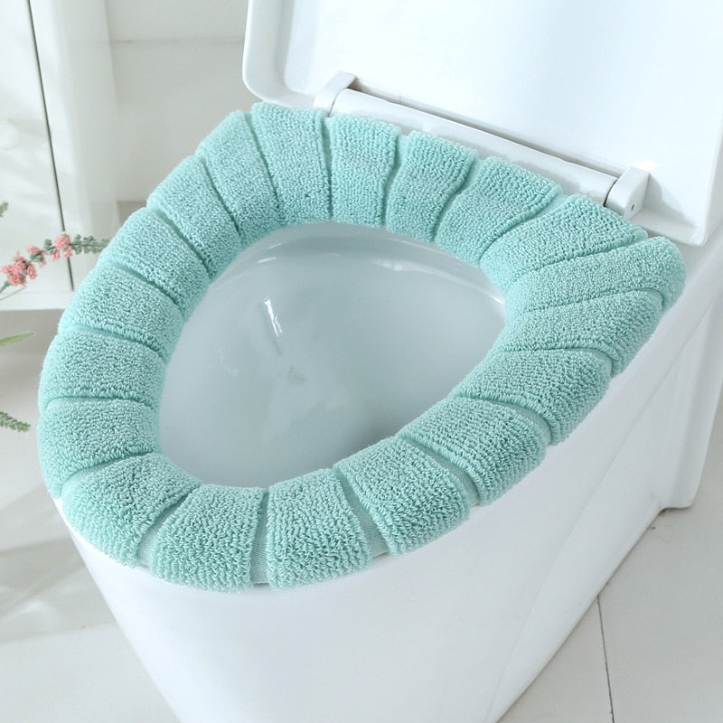 3 x Housse de cuvette DOUCE ET CHAUDE