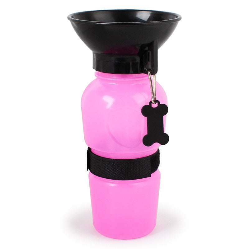Bouteille d'eau pour chien d'extérieur
