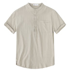 DAVID - Chemise en lin respirant pour homme