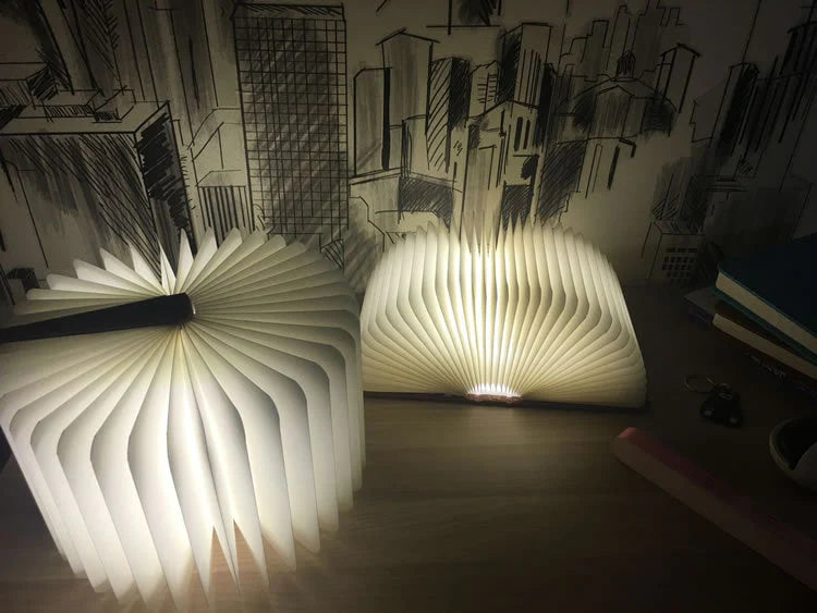 Lampe Led pliante en forme de livre