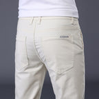Jeremy - Pantalon en coton extensible coupe slim