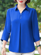 Chemisier vintage ELEGANCE pour femme