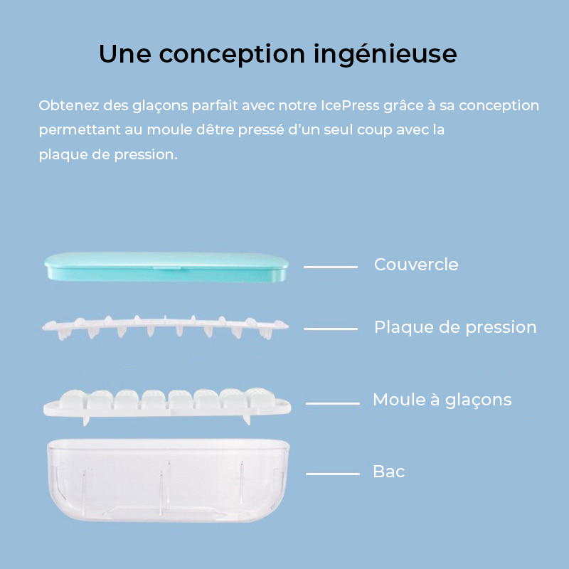 IcePress - Bac à glaçons