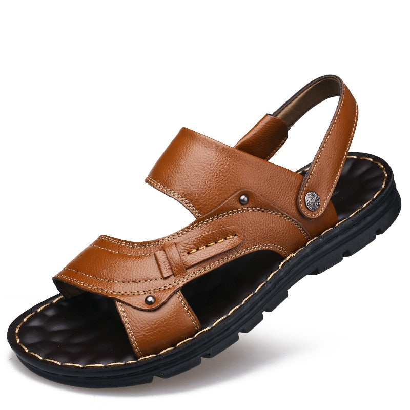 Rick - Sandales en cuir léger pour homme