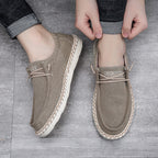 Chaussures en Toile Denim Demi Saison