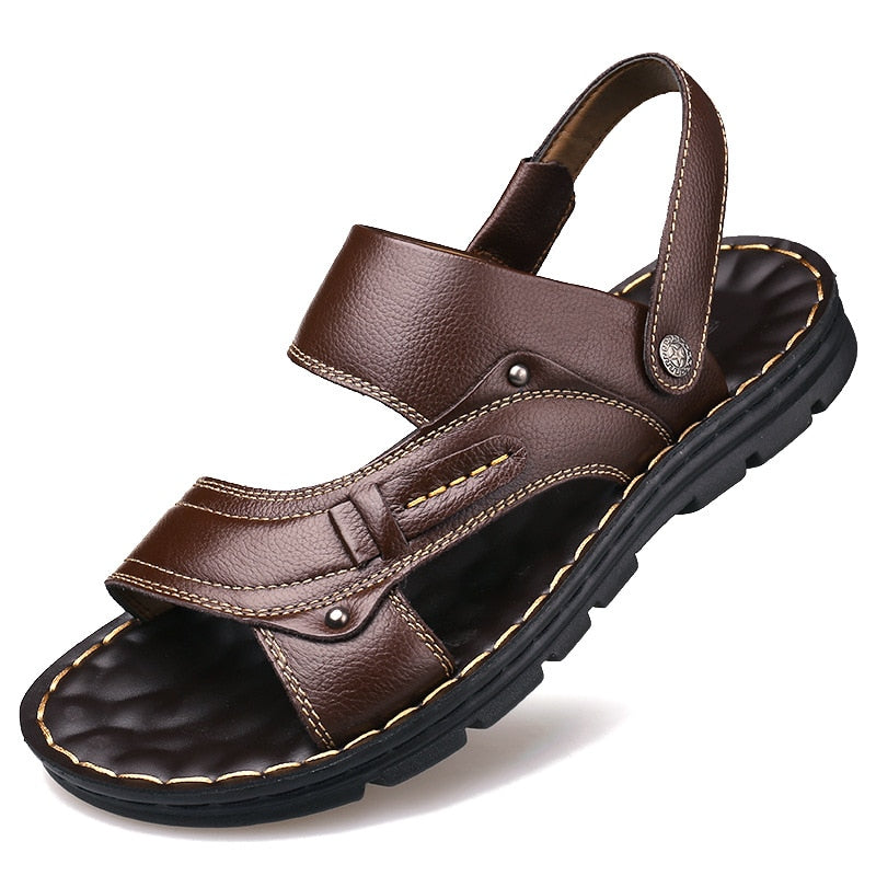Rick - Sandales en cuir léger pour homme