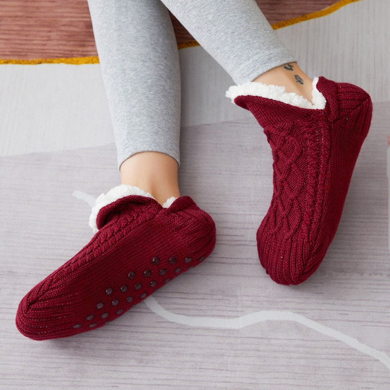 2 x Paire de chaussettes molletonnées ultra douces