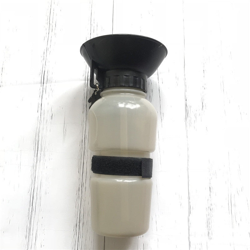 Bouteille d'eau pour chien d'extérieur