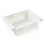 Lot de 2 paniers de rangement extensible pour réfrigérateur