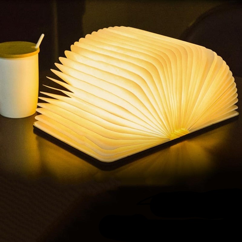 Lampe Led pliante en forme de livre