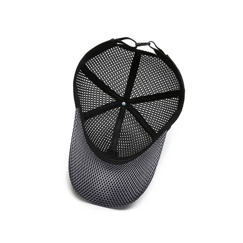 Casquette en maille respirante