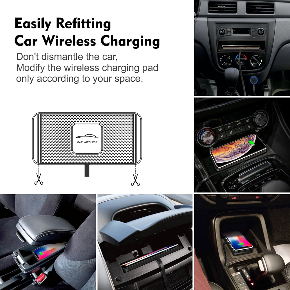 Support de chargement sans-fil voiture
