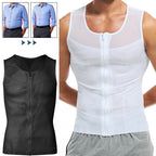 2 x Chemise de Compression Amincissante pour Homme