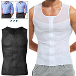 2 x Chemise de Compression Amincissante pour Homme