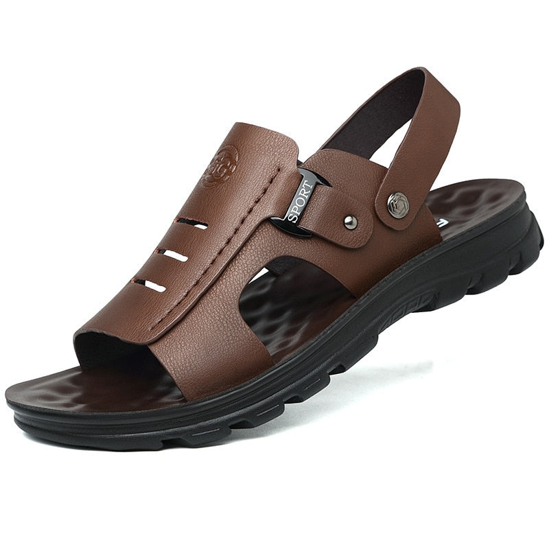 Rick - Sandales en cuir léger pour homme