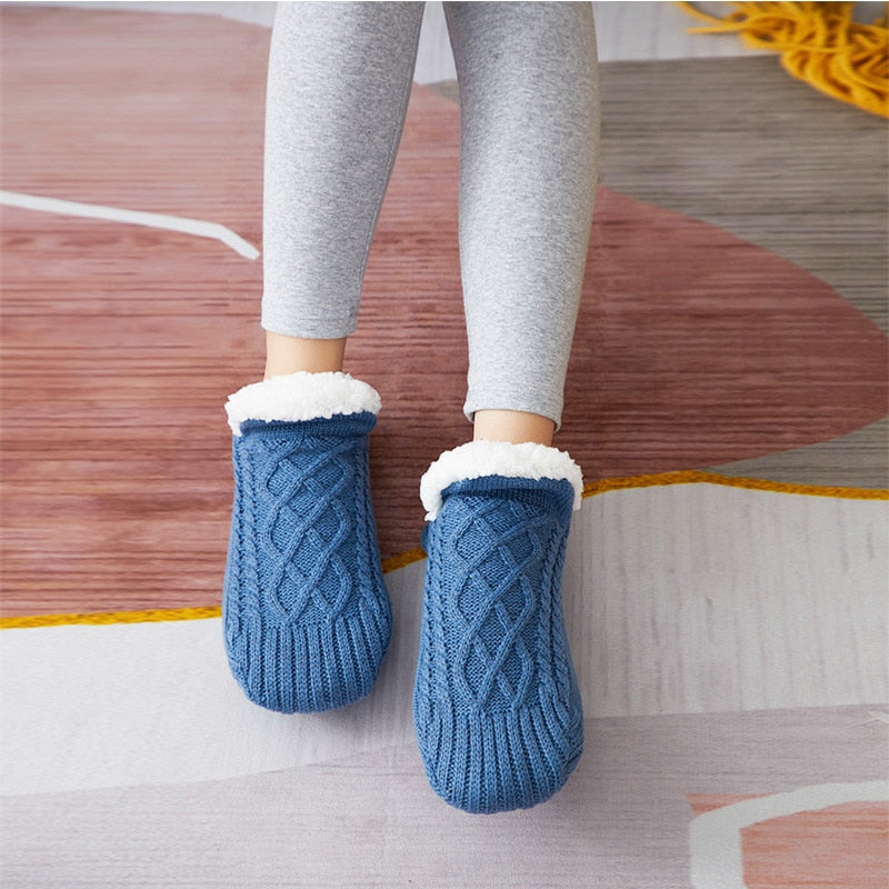 2 x Paire de chaussettes molletonnées ultra douces