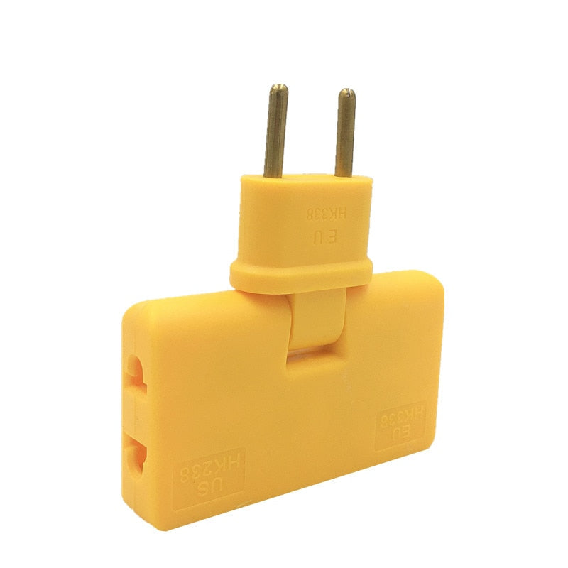 Lot de 2 extensions prises rotatives gain de place