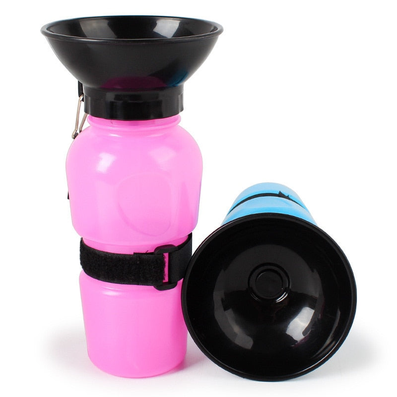 Bouteille d'eau pour chien d'extérieur