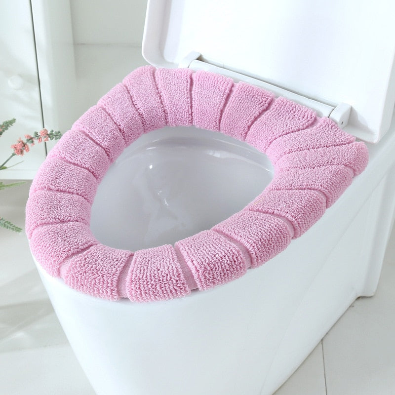 3 x Housse de cuvette DOUCE ET CHAUDE