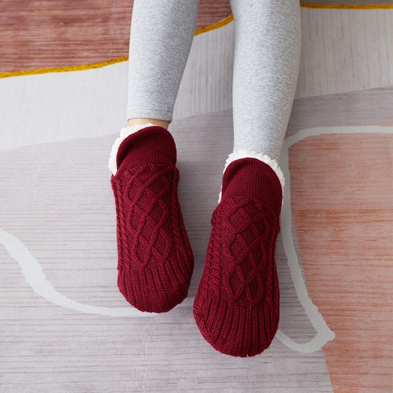 2 x Paire de chaussettes molletonnées ultra douces