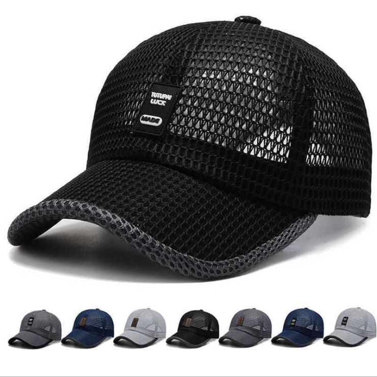 Casquette en maille respirante