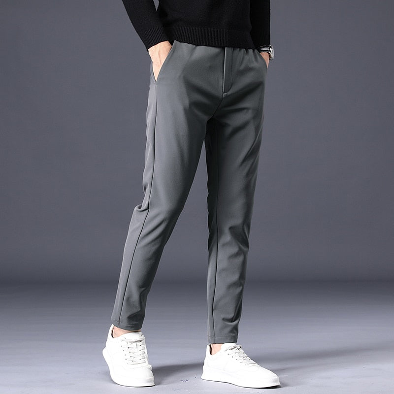 Pantalon décontracté confortable en molleton