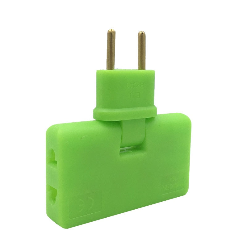 Lot de 2 extensions prises rotatives gain de place