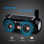 Enceinte bluetooth solaire