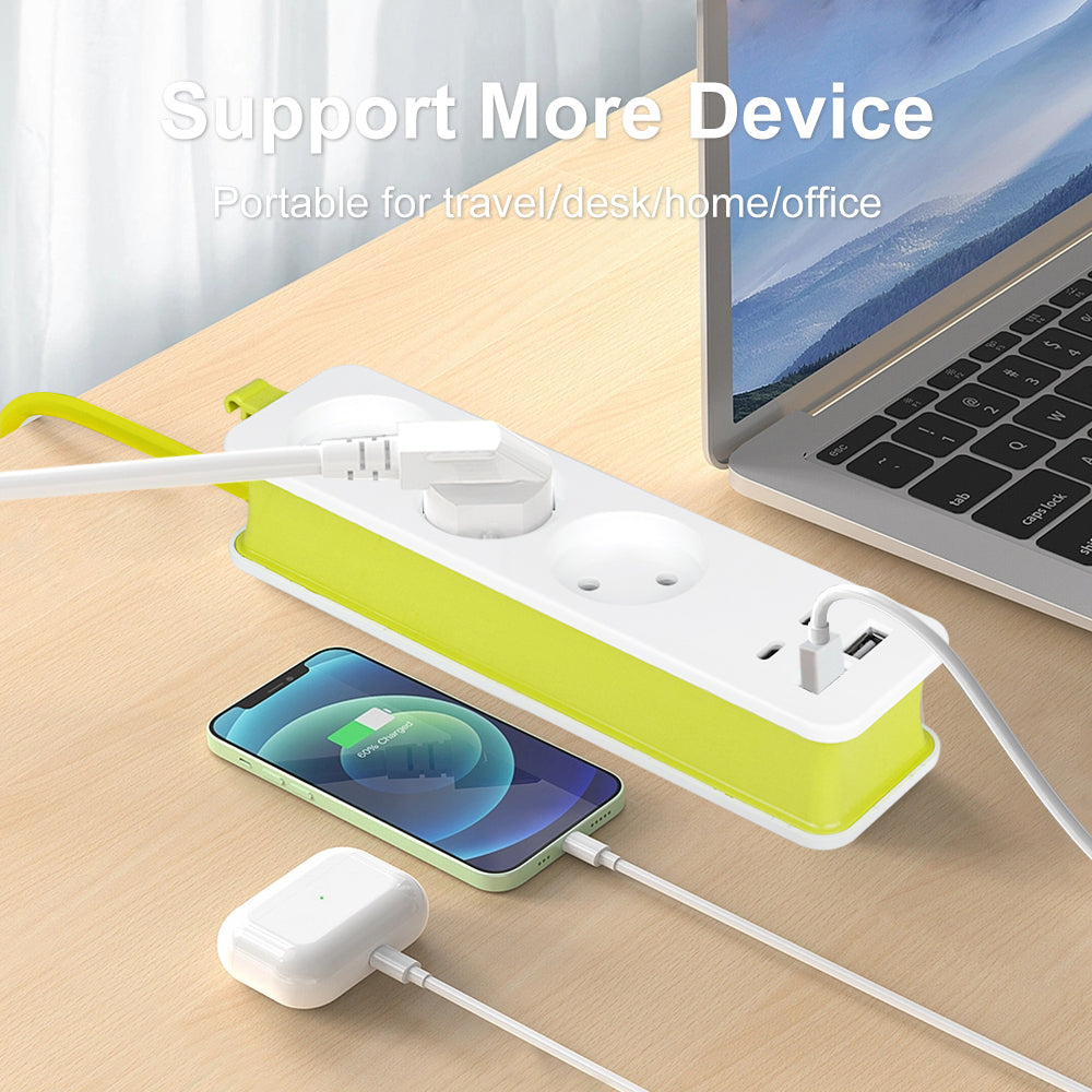 Rallonge multiprise USB - 1.8 mètres