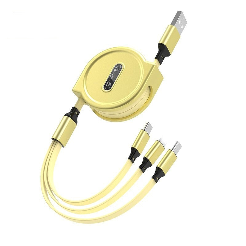 Câble USB rétractable 3 en 1 - [1 acheté = 1 OFFERT]