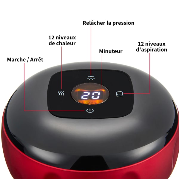 Ventouse électrique anti-cellulite