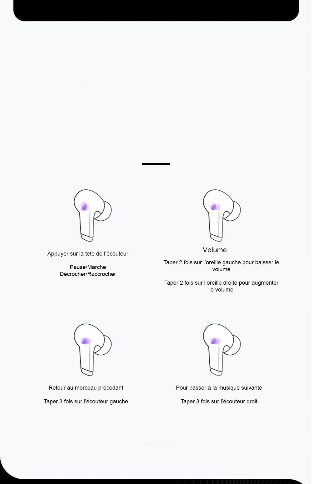 Écouteurs sans fil