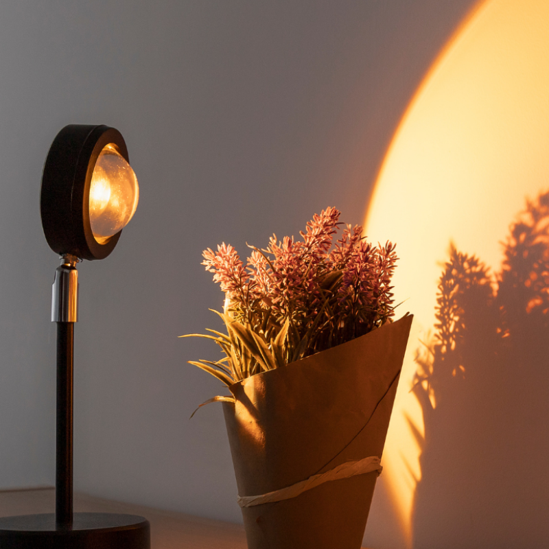 Lampe - coucher de soleil