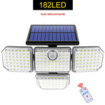 Lampe LED solaire multidirectionnelle