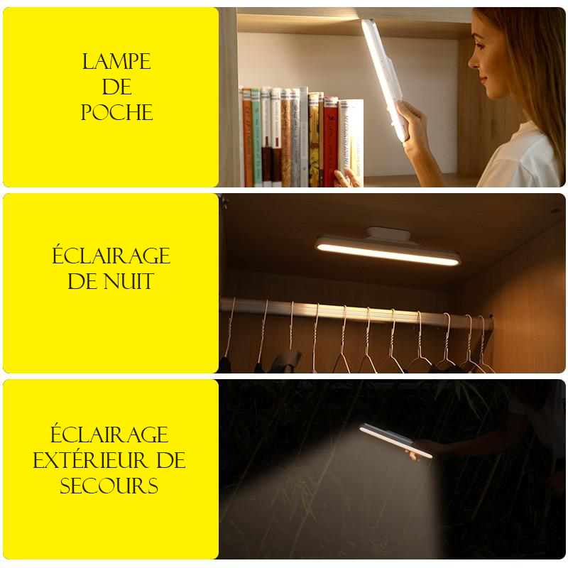 Lampe LED magnétique sans-fil